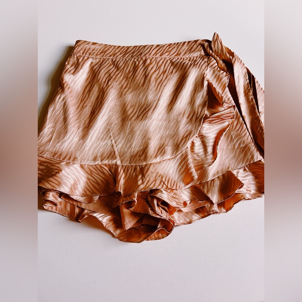 Do + be blush pink wrap skirt & top set